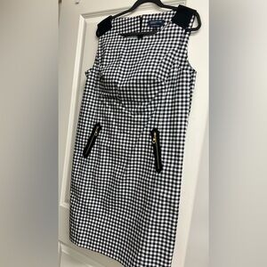 Jones New  York ladies dress checkered